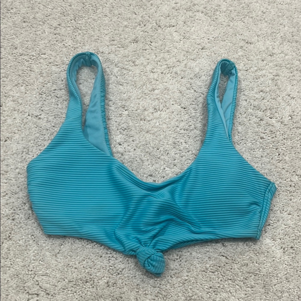 Stylish Teal Bikini Top